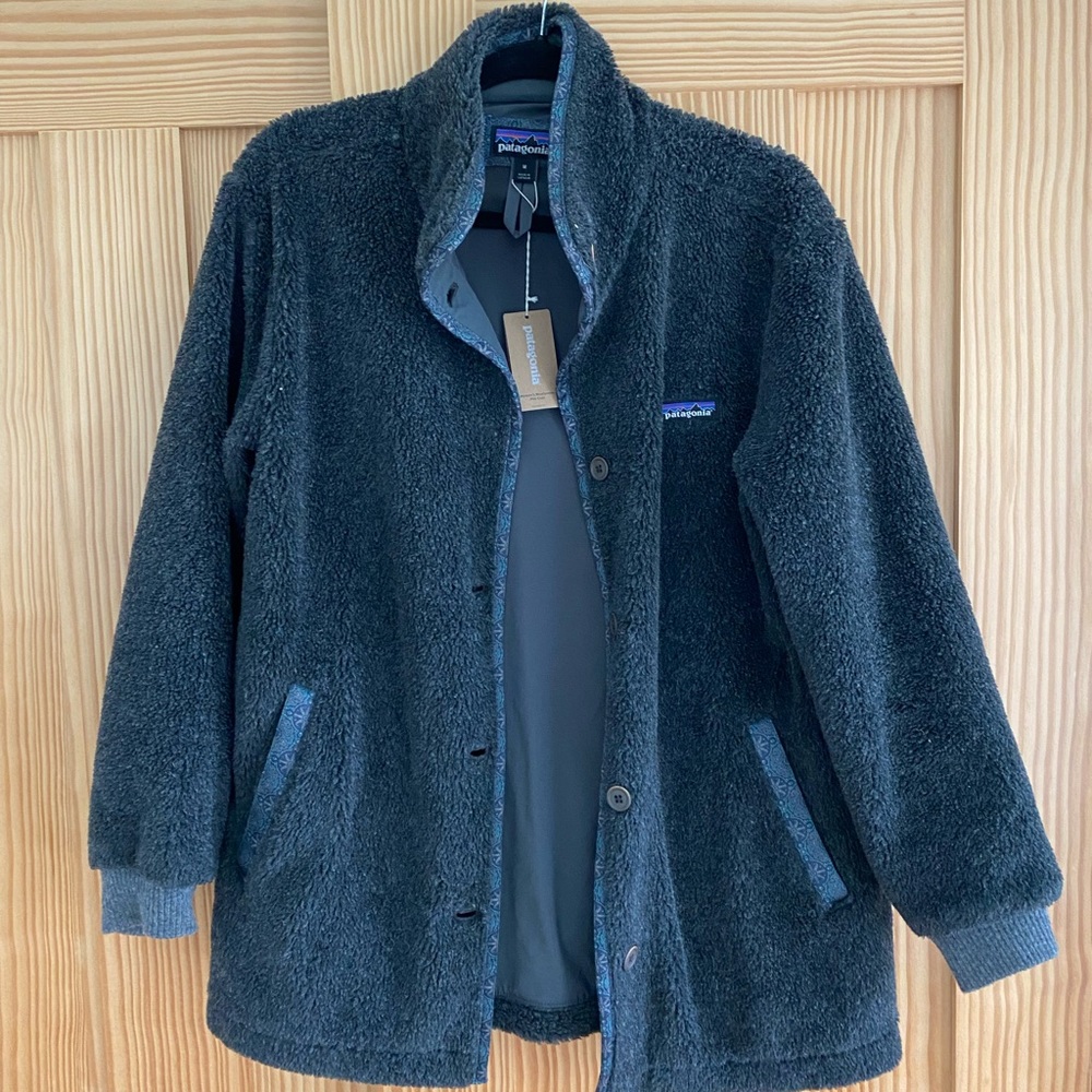 Womens Patagonia Woolyester Pile Coat NWT